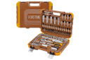 Įrankių rinkinys FORSTIME FT-41082-5 1/2" ir 1/4", 108 dalys, 4-32 mm, kompaktiškas plastikinis dėklas