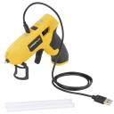 Karstā līmes pistole 4V, POWERPLUS, POWX147, 2200 mAh akumulators, 50 min darbības laiks, 0,4 min sildīšanas laiks