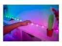 Svētku dekora viedā LED gaismas virtene 6m sirdis 200 RGB diodes zaļš vads USB C TWKH200RGB-G Twinkly Candies