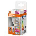 Osram LED pirn RGBW 5430877, 4.9W, 470Lm, E14, P45, mattpind, soe valge/mitmev&auml;rviline valgus