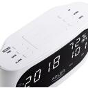 Adler Digitaalne &auml;ratuskell AD 1186W, 230V, 9V, LED ekraan, termomeeter, kalender, snooze funktsioon