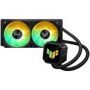 Asus TUF Gaming LC III 240 ARGB dzesētājs 90RC01J1-B0EAY0, 40cm, 2 ventilatori, 90.78 cfm, 2600 RPM, 37.4 dB, saderīgs ar LGA 1700