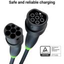Green Cell EV кабель GC Snap 22kW, EVKABGC01, 5м, 22кВт, 32А, 3 фазы, IP54, жесткий чехол