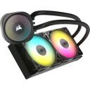 Corsair vedeliku protsessori jahutus NAUTILUS 240 RS ARGB CW-9060092-WW, 240 mm, 74.4 cfm, 2100 rpm, madal m&uuml;ra