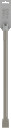 SDS max plakanais kalts 25x280 mm, Perforatora urbjiem, smalcinātājiem PRO SDS MAX-4C PLAKANAIS KALTS, 1618600210, BOSCH