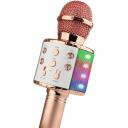 Manta Juhtmevaba mikrofon MIC20-GL, 5W, Bluetooth 5.0, AUX, microSD, USB, 240g, kuldne v&auml;rv, karaoke jaoks sobiv