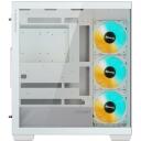Gigabyte Korpus GB-C500PI ST, Midi Tower, 2xUSB 3.0, 2x3.5"/3x2.5" pesad, 3x120mm k&uuml;lgventilaatorit, RGB Fusion