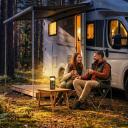 Hawk Pārnēsājams kloķa radio HWRDI430GN, FM/AM, Bluetooth, ārējā akumulatora funkcija, lukturis, SOS, 10W