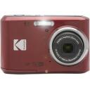 Kodak FZ45 digitaalne kaamera FZ45RD, 16.35MP, 4x optiline suum, 1080p video, 2.7" LCD, 63MB sisemine m&auml;lu, punane