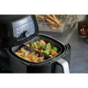 Philips &otilde;hufrit&uuml;&uuml;ri tarvikute komplekt HD9950/00, teras, 198 mm s&uuml;gavus, 215 mm laius, 73 mm k&otilde;rgus, &uuml;hilduv Air Fryer XXL HD963x