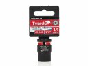 Impact Socket 1/2" 6PT 14mm CR-MO Tvardy T00210-14