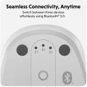Hyper datorpele HS2100GL, Bluetooth 5.0, balta, antimikrobiālā aizsardzība, regulējams DPI