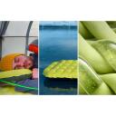 Flextail Tiny Sleeping Pad R09-G, 183x51cm, 499g, R-Value 9.4, ar zemējumu, 60s uzpū&scaron;ana, OEKO-TEX&reg;