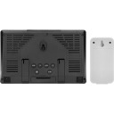 Elektroniskā laika stacija SOENS 270103, bezvadu, ar sensoru, melna, 19x2x12 cm