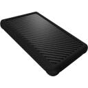 Raidsonic ICY BOX ārējais korpuss IB-223U3a-B, SATA 6Gb/s, USB 3.0, 2.5", 1 x hot-swap, silikona aizsargapvalks
