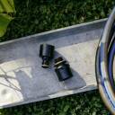 Lauka sprinklers, FISKARS, 1070579, precīzai laistī&scaron;anai ar ātro savienojumu un adapteriem