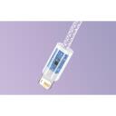 Baseus Dinaminis kabelis USB į Lightning, CALD000505, 2m, 2.4A, 480Mbps, ABS, didelio tankio pintas