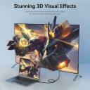 Vention DisplayPort kabelis HAKBJ 5 m, 4K@60Hz, 3D vizija, 240 Hz, 21.6 Gbit/s, juodas