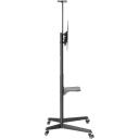 Goobay Grīdas statīvs 59508, 37-70", regulējams augstums, slīpums, melns