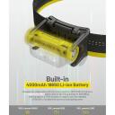 Nitecore Galvos žibintas NU45 1700 lm, 4000 mAh, LED, IP68, 2 m smūgiams atsparus, greitas įkrovimas, 11 &scaron;viesos režimų