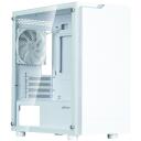 Zalman T4 Plus White Mini Tower Korpus ZM-T4 PLUS WHITE, 385x208x425mm, 3.9kg, mATX/Mini-ITX, 4xPCI, 1x120mm ARGB ventilaator