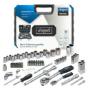 Tool Set, SCHEPPACH, SCH-4941-5, 94 pcs, 1/4" and 1/2" square connections, in plastic case