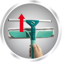 Teleskoopvarrega aknapesija Classic 33 cm 1055238 LEIFHEIT