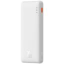 Baseus Airpow akumulator PPQD090002, 10000mAh, 20W, 5V 2.4A, 9V 2A, 12V 1.5A, USB-C 3A kaabel