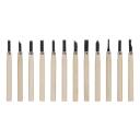 Mini medžio kaltas 135mm - 12 vnt KREATOR KRTH23602 6mm galvutės plotis, 25mm ašmenų ilgis