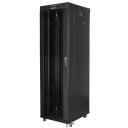Lanberg paigalduskapid 19 42U 600x800 FF01-6842-12BL, 105kg, 60cm, 209.75cm, 80cm, must, metall, karastatud klaas, lukuga