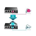 5-портовый гигабитный коммутатор Easy Smart с 4 портами PoE+, TP-Link, TL-SG105PE, 4, 65W