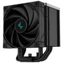 Deepcool procesoriaus au&scaron;intuvas AK500 Zero Dark R-AK500-BKNNMT-G-1, 68.99 cfm, 31.5 dBA, 5 varinių &scaron;ilumos vamzdžių