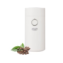 Kohviveski 150W ubade jahvatamise ja 75g mahutavusega valge AD4446ws Adler