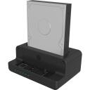 Raidsonic Icy Box dokstacija IB-2914MSCL-C31, 12V, USB 3.2 (Gen 2), 10 Gbit/s, M.2 NVMe SSD, 2.5''/3.5'' SATA HDD