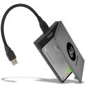 Axagon HDD adapter ADSA-1S6, USB 3.0, SATA 6G, 2,5" ketastele, 0.1m kaabel, plastikkarp, vahtpadjad