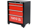 Instrumentu skapis, 4 atvilktnes YT-08933 YATO