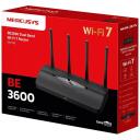 Беспроводной маршрутизатор Mercusys MR27BE, 3600 Мбит/с, 2.5 Гбит/с WAN, 2.5 Гбит/с LAN, 4x внешние антенны, EasyMesh, WPA3