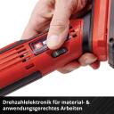 Einhell Power X-Change juhtmevaba multifunktsionaalne t&ouml;&ouml;riist TE-MG 18/1 Li-Solo, 18V, punane/must, 12-pin t&ouml;&ouml;riista hoidja