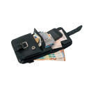 Jostas soma 'Belt Safe', ādas, 10,5 x 14 x 6 cm, R103401, BasicNature