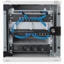 Digitus 6U sienas montāžas skapis DN-10-05U-1, IP20, 200&deg; durvju atvēr&scaron;anas leņķis, bloķējamas stikla durvis