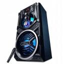 Media-Tech Караоке колонка MT3150, MT3150, 18W RMS, 800W PMPO, 4,5" низкочастотный, 3,8" среднечастотный, 4ч аккумулятор