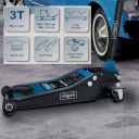 Zema profila domkrats SCHEPPACH SCH-TH33013 3T ātra pacelšana 75-505 mm