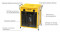 Elektrinis šildytuvas B15 EPB 15kW 4012.013 MASTER
