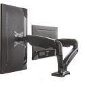 Raidsonic Monitoru statīvs IB-MS304-T, 2 monitoriem, 27'', melns, 13kg, 360&deg; rotācija, regulējams augstums
