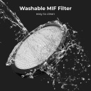 Smart cordless stick vacuum cleaner with foldable tube 530W 2500mAh 29.6V turbo main brush and mite brush self-standing ASC0002 Aeno