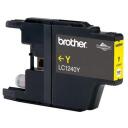 Brother Tintes kasetne LC-1240Y, 600 lappuses, dzeltena, oriģināla, saderīga ar DCP-J525W, DCP-J725DW, DCP-J925DW