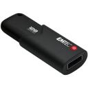 Emtec USB m&auml;lupulk B120 ECMMD128GB123, 128GB, USB 3.2 Gen1, 100Mbps, 20Mbps, must, plastmass, kr&uuml;pteerimine