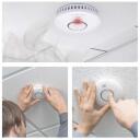 Emos Suitu detektor TS380C-HW P56500S, 38x120x120mm, Wi-Fi, 10a, 85dB, IP20, 2x1,5V AA, 0-40&deg;C, 0-93% RH