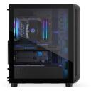Endorfy корпус ПК Arx 500 ARGB EY2A011, 486x228x429mm, 3x140mm передние вентиляторы, 1x140mm задний вентилятор, 6x2.5" HDD