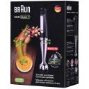 Braun Sukeldusblender MQ7000X S0424050, 1000 W, 0.6 L, roostevaba teras, BPA-vaba, 1.2 m juhe, eemaldatav kauss